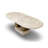 Pink Jade Natural-Finish Dining Table