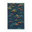 Tapis tissé traditionnel bleu marine Mosso-829828337