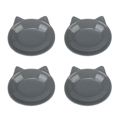 Milo Cat Face Dish, Set of Four