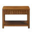 Table de bout rectangulaire avec tablette de rangement Farmhouse-1566077130