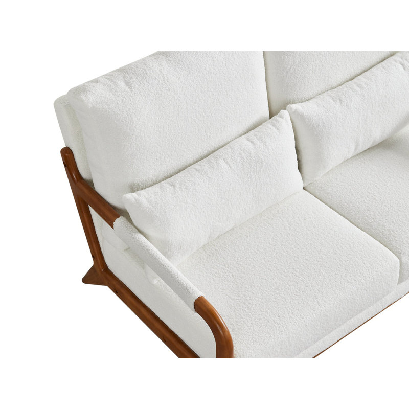 Causeuse en velours 49,12 po Seddon