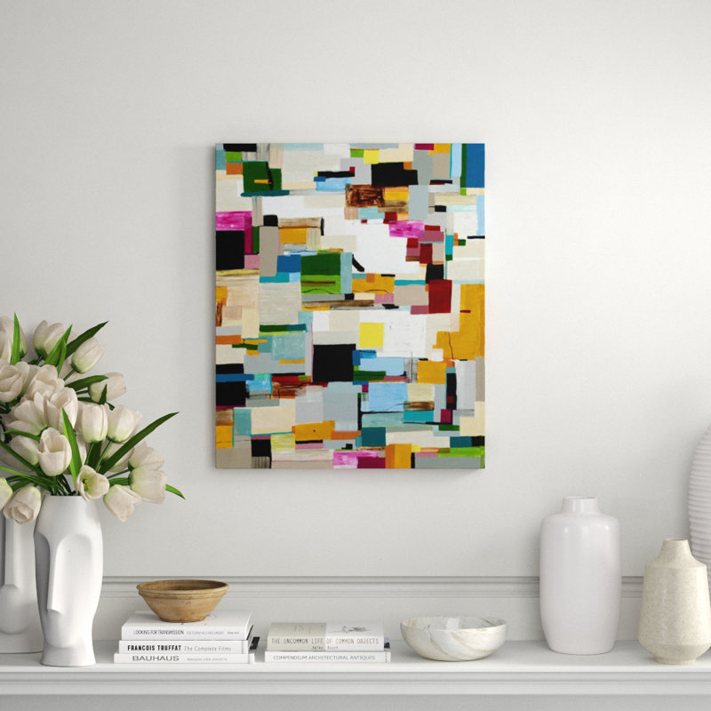 Color Quilt Print by Barclay Butera, Outdoor, 36" H x 30" W