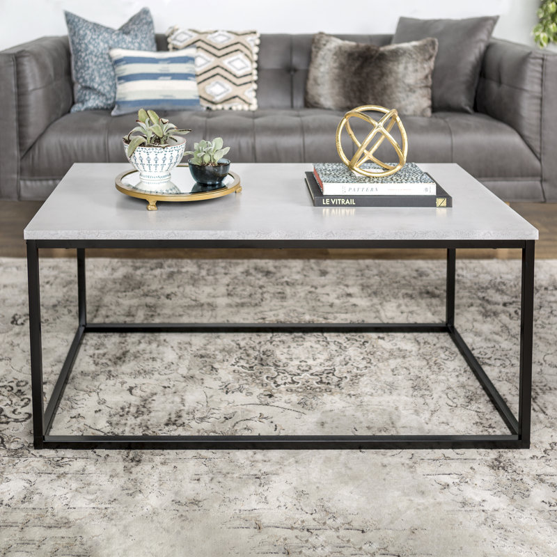 Anna Frame Coffee Table, Marble