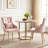 Dorsi Velvet Upholstered Button Tufted Modern Dining Chair-1474221120-1434141114