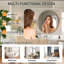 Miroir de salle de bain 24 po avec cadre en métal-883503829