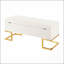 Banc de rangement contemporain
