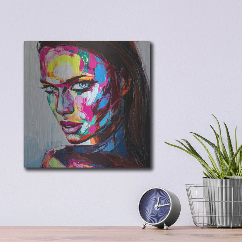 «Turn Loose» par Luxe Metal Portfolio, H 12 po x l 12 po