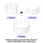 Panneaux de enclos pour chien multi-tailles en métal avec 2 portes-111046307-111046303