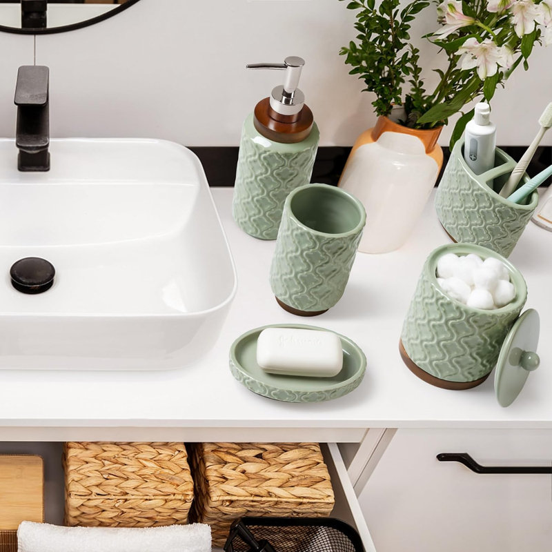 Elegant Bathroom Accessories Set 5 PCS