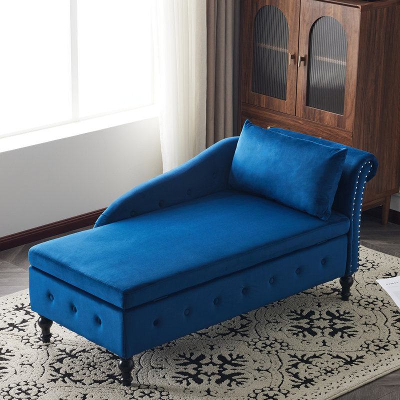 Velvet Chaise Lounge