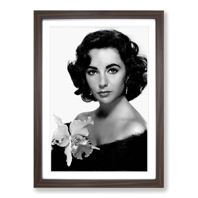 Elizabeth Taylor 1 Framed Photographic - Framed Print