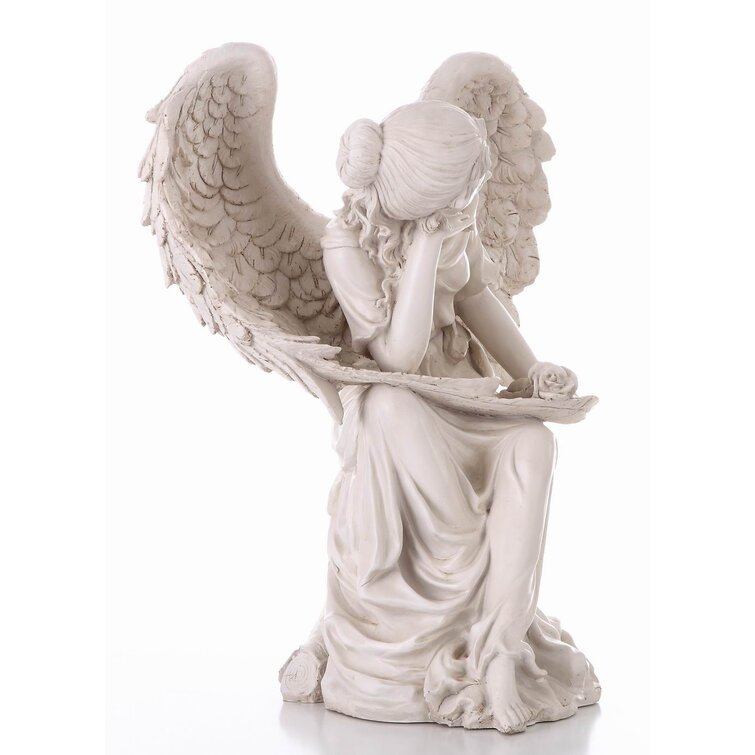 Hi-Line Gift Ltd. Statue ange assis et Commentaires - Wayfair Canada