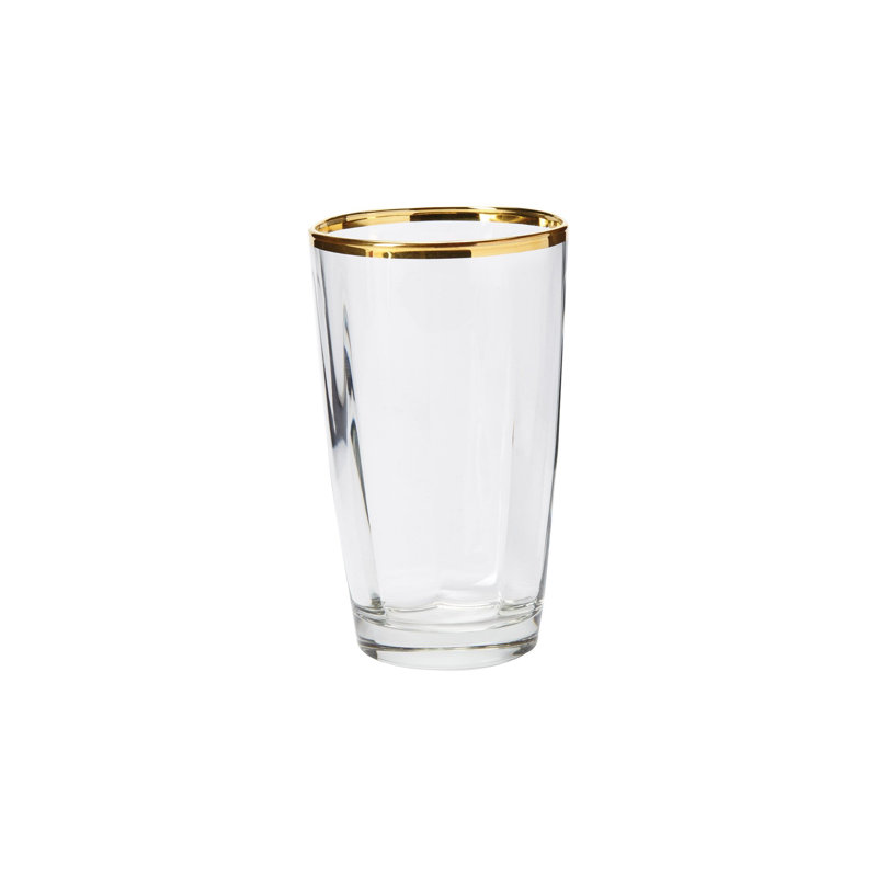 Optical Handmade Highball Glass