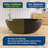 Forma 67'' Wide Freestanding Tub Solid Surface Deep Freestanding Soaking Bathtub-111803530