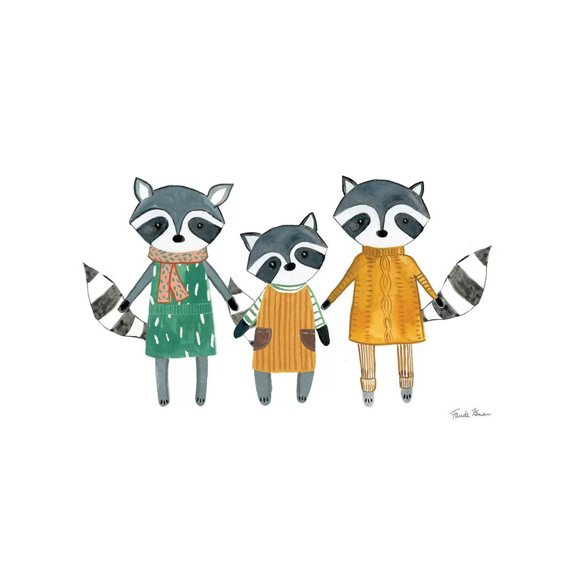 Neighborhood Pals X by Farida Zaman - Wrapped Canvas Painting, 20.32 cm H x 30.48 cm W