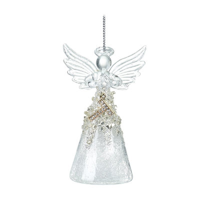 Mcdaniel 9cm Glass Hanging Figurine Ornament