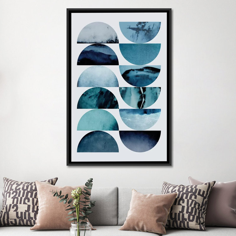 «graphic xl x', impression sur toile, H 26 po x l 18 po x P 1,5 po, Toile avec cadre noir, Pas de tapis
