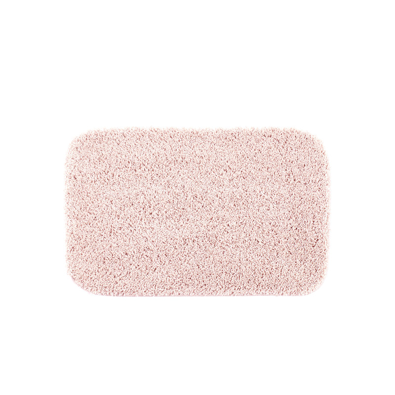 Non-Slip Bath Rug, Pink, 80cm L x 60cm W