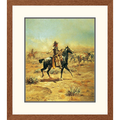 " Through The Alkali " by Charles M. Russell