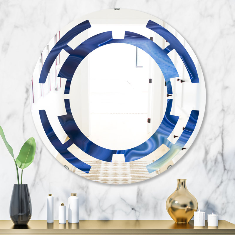Miroir mural Space Agate, H 31,5 po x l po