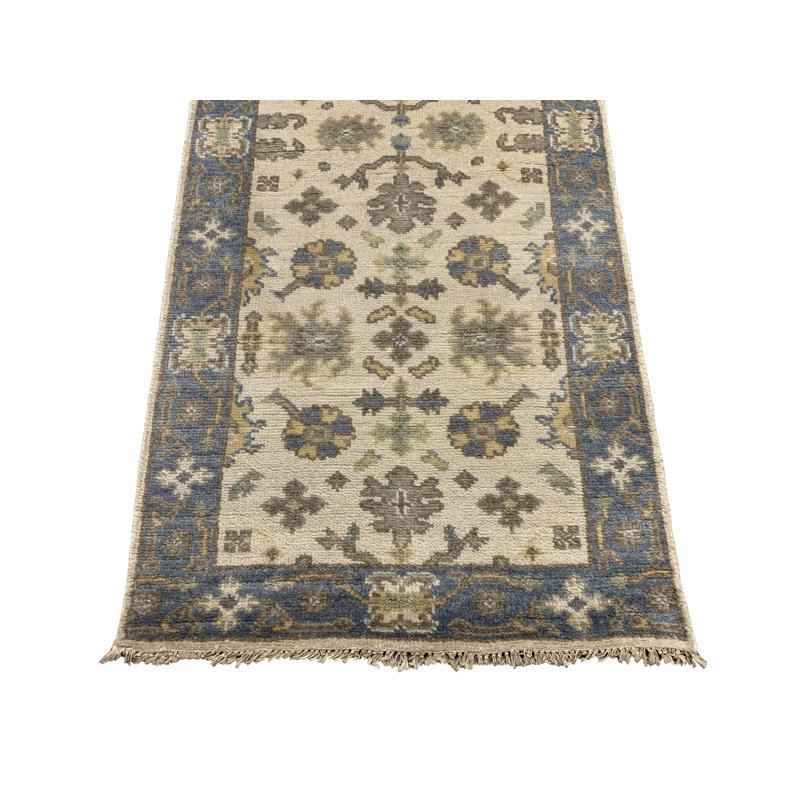 3X24 Ivory Oushak Runner