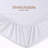 Utopia Bedding Quilted Mattress Pad - Fitted & Elastic Mattress Protector - Fits upto 16 Inch - Machine Washable-1728764108