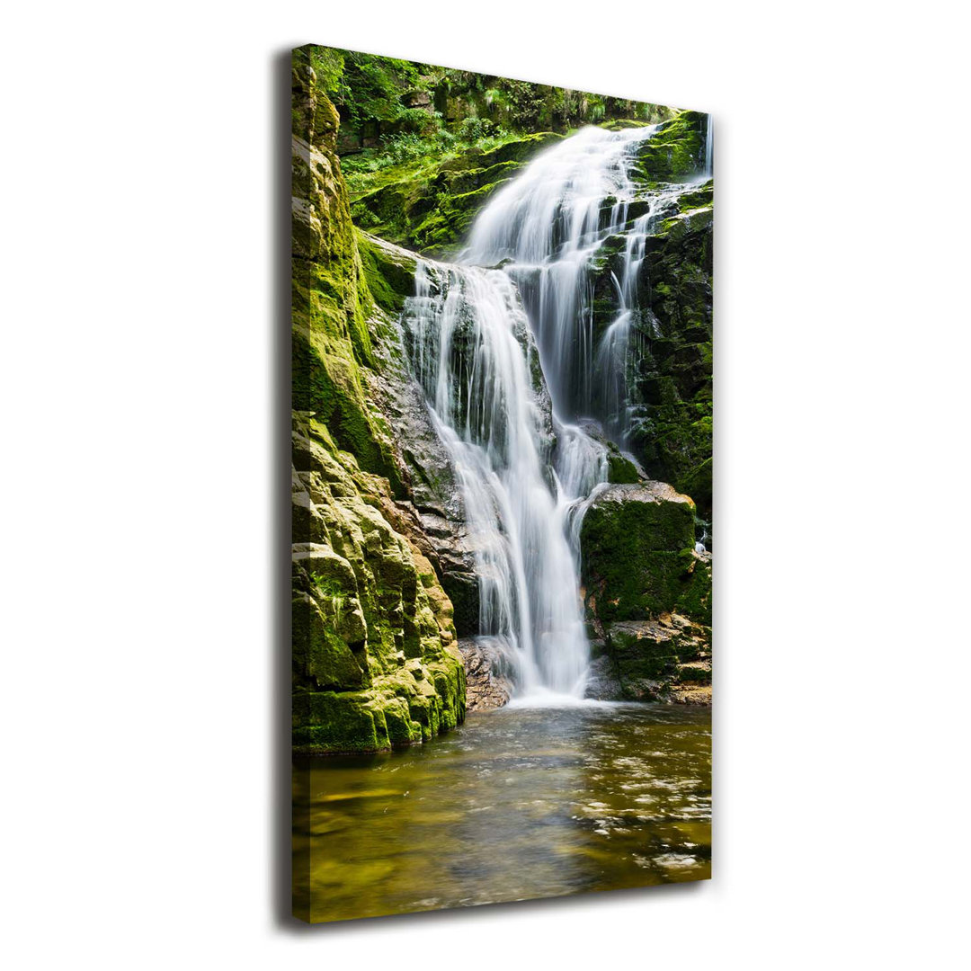 Waterfall - Wrapped Canvas Print