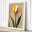 Centered Tulip Botanical - Wrapped Canvas-1553045976-1553045974
