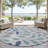 Machine Washable Indoor/Outdoor Lanphear ACN2411 Botanical Rug-682640504
