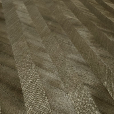 Azyon Striped Brown Natural Grass Cloth Wood Veneer Lines