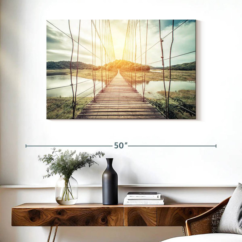 Lilie Rope Bridge, H 26 po x l 39 po