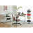 Velvet Criss Cross Armrest Office Chair With Wheels - Comfortable For Home Office, Reading & Vanity-902914233