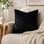 Housse de coussin 2 pièces, housse de coussin carré plissée Soild, taie d'oreiller texturée en velours doux pour canapé-lit Patio Living Roo-130844321