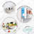 Meal Prep Stainless Steel Mixing Bowls Set, Home, Refrigerator, And Kitchen Food Storage Organizers | Ecofriendly, Reusable, Heavy Duty-115326921