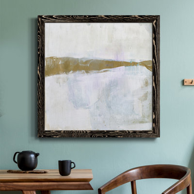 Toile encadrée Gold Ribbon Horizon I-Premium - prête à être accrochée
