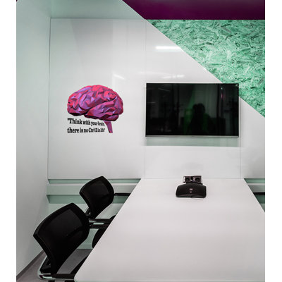 Décalcomanie murale Brain