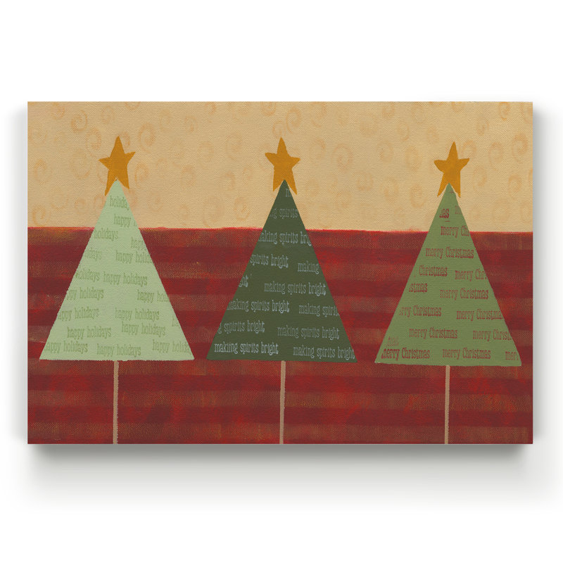 « merry messages-gallery » par parvez taj,, impression sur toile tendue 1 pièce, H 32 po x l 24 po x P 1 po