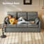 3 Seater Faux Leather Sofa