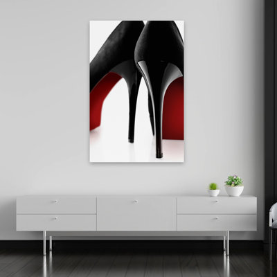 Fashion Red 1 - Figurative Photography Novelty Fashion Shoes Art