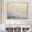 Décoration murale moderne bord de mer beige et gris I - Océan côtier-96320606-96320596