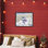 Cadre flottant Snow In Love Snowman Couple, design par Lynn Kellan