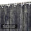Rideau de douche en bois rustique avec toile de fond grunge-577325585