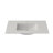 37" Acrylic Rectangular Bathroom Drop-in Sink With Overflow