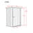 Spacemaker Patio Shed, 4x3-86756085