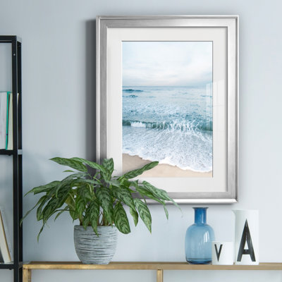 Tranquil Ocean II par Natalie Carpentieri - reproduction de photo sur papier encadrée