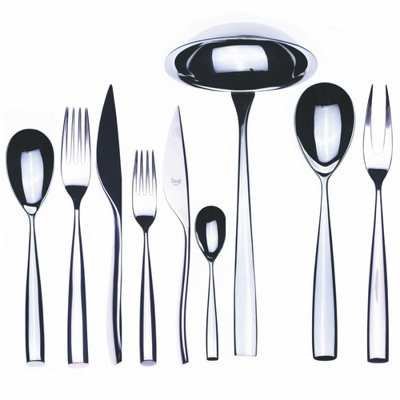 Arte 75 Piece 18/10 Stainless Steel Cutlery Set