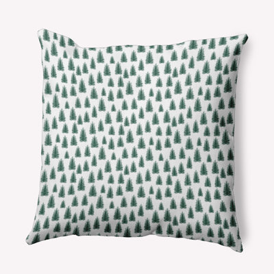 Geometric Polyester Throw Pillow