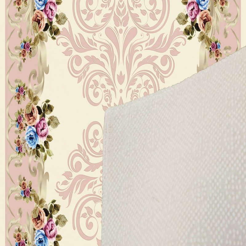 Antibacterial Hall Carpet, 39.4 x 59.1 inches | 100% Polyester, 0.4 in Pile Height, Non-Slip PVC Felt Dot Underside | Machine Washable, 3D Digital Printing, Durable & Stylish for Modern Home Décor