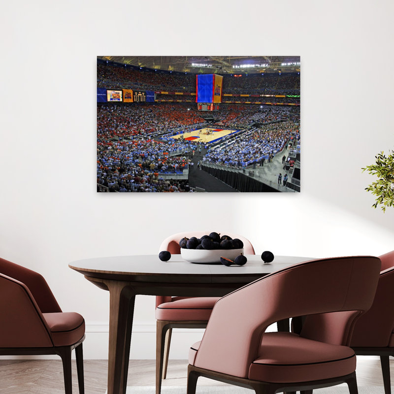 Basketball match in progress Michigan State Spartans Men's Basketball Michigan State University East Lansing Michigan USA 1 Piece Wrapped Canvas Wall Art