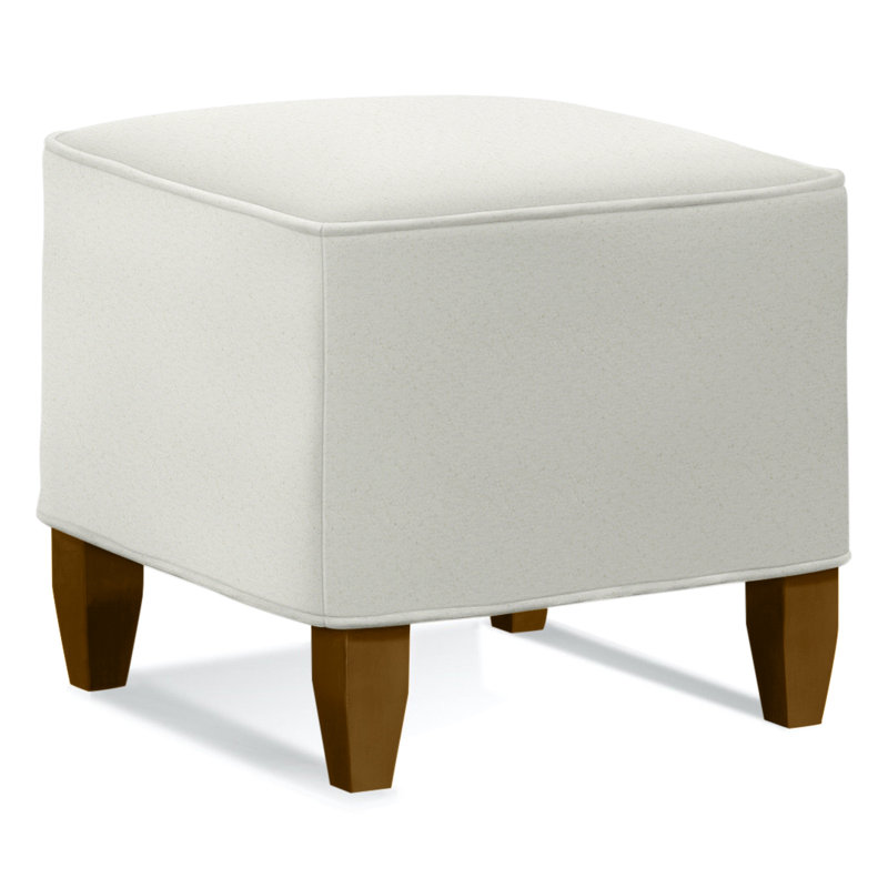 Brooklyn Upholstered Ottoman, Havana , Basic Gray 100% Polyester